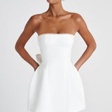 Vestido Mini Suni - Marfim
