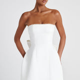Vestido Mini Suni - Marfim