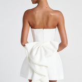 Vestido Mini Suni - Marfim