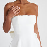 Vestido Mini Suni - Marfim