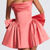 Vestido Mini Trinity - Rosa Coral