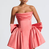 Vestido Mini Trinity - Rosa Coral