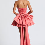 Vestido Mini Trinity - Rosa Coral
