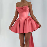 Vestido Mini Trinity - Rosa Coral