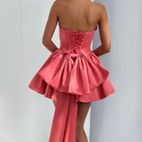 Vestido Mini Trinity - Rosa Coral