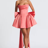 Vestido Mini Trinity - Rosa Coral