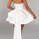 Vestido Mini Trinity - Marfim