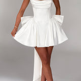 Vestido Mini Trinity - Marfim