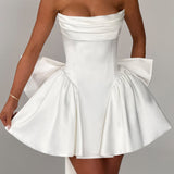 Vestido Mini Trinity - Marfim