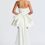 Vestido Mini Trinity - Marfim