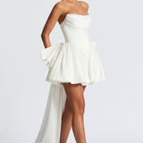 Vestido Mini Trinity - Marfim