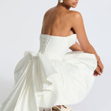 Vestido Mini Trinity - Marfim