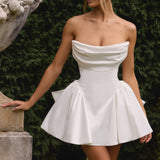 Vestido Mini Trinity - Marfim