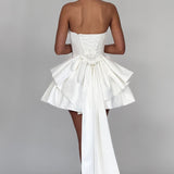 Vestido Mini Trinity - Marfim