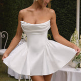 Vestido Mini Trinity - Marfim