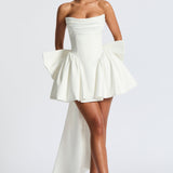 Vestido Mini Trinity - Marfim
