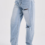 Calça Tropez - Lavagem Azul