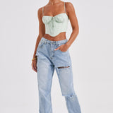 Calça Tropez - Lavagem Azul