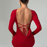Vestido Mini Una - Vermelho