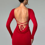 Vestido Mini Una - Vermelho