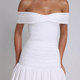Vestido Wilhelmina Midaxi - Marfim