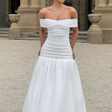 Vestido Wilhelmina Midaxi - Marfim