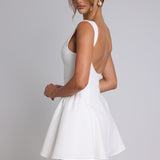Vestido Mini Yalina - Marfim