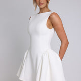 Vestido Mini Yalina - Marfim