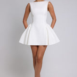 Vestido Mini Yalina - Marfim