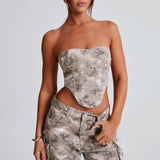 Corset Yasie - Estampa Camo