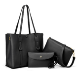 Conjunto 3 Pcs Nellwen preto