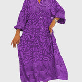 Mckinley™ | Vestido Maxi com Estampa Elegante