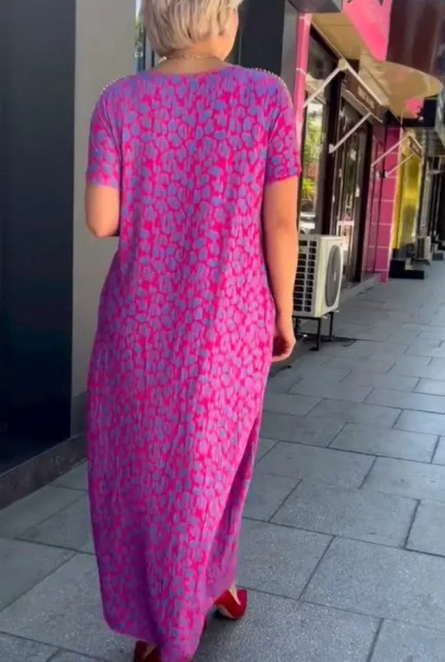 Bettina - Vestido Estiloso com Estampa