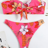 Dora™ - Bikini mit Floralprint und Bandeau-BH