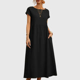 Giselle™ - Vestido Casual com Bolsos