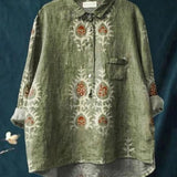 Viola - blusa floral leve
