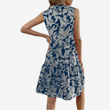 Vestido curto Amaya leve e vibrante