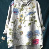 Viola - blusa floral leve