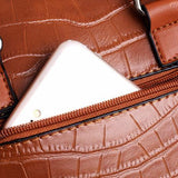 Genive | Conjunto de 4 bolsas de couro modernas