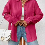 Camisa oversized Sofia leve e versátil