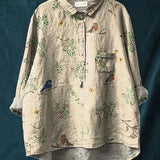 Viola - blusa floral leve