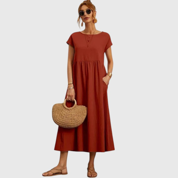 Fenella | Vestido Midi Confortável