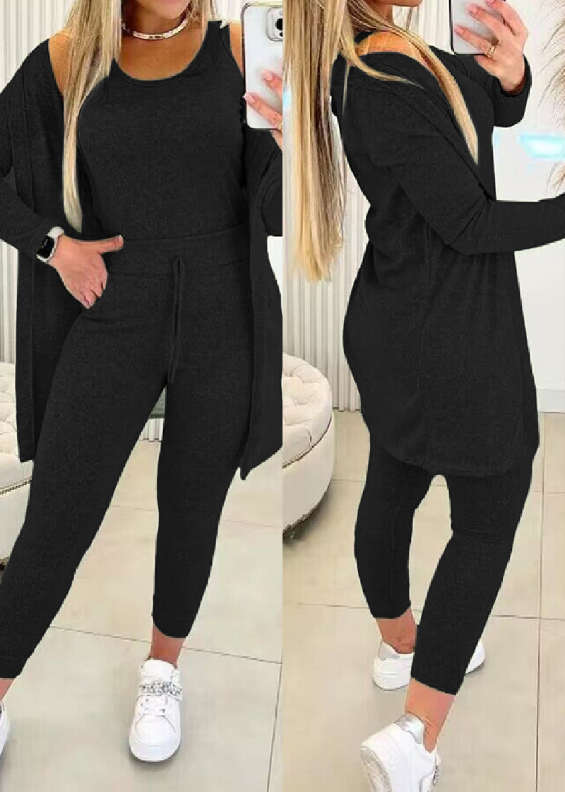 Maja - Conjunto Tricolor Elegante para Mulher