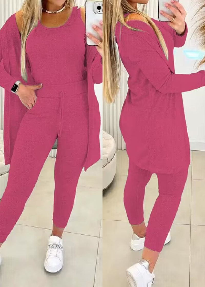 Maja - Conjunto Tricolor Elegante para Mulher