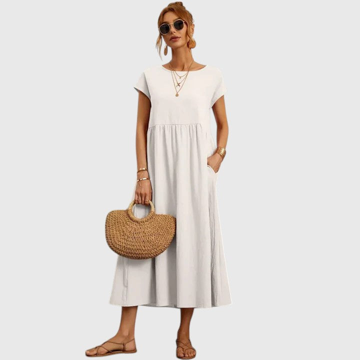 Fenella | Vestido Midi Confortável