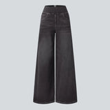 Eva | Calças de Cintura Alta Elásticas com Ajuste Confortável