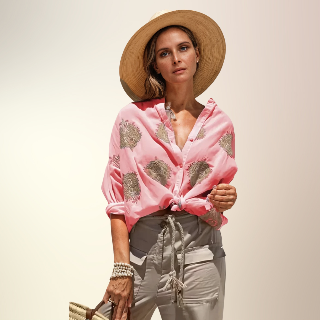 Gaby - Blusa Leve e Chic