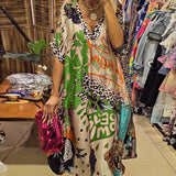 Andreia - Vestido casual com decote V