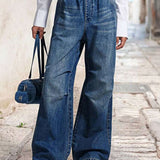 Jeans Plissados Soltos