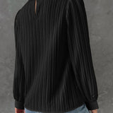 Por Olivia | Blusa Feminina com Mangas de Lanterna